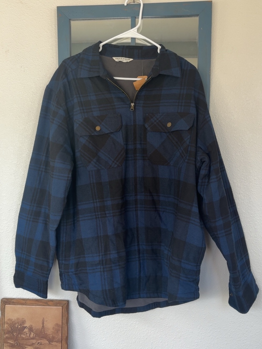 Men’s Fleece Lined Flannel Jacket